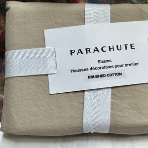 Parachute Brushed Cotton Sham Set "Latte" King size